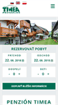 Mobile Screenshot of penziontimea.sk